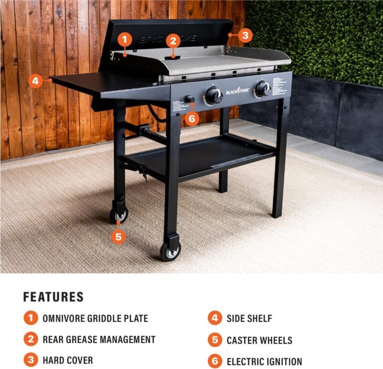 Blackstone Flat Top Gas Grill Griddle Review