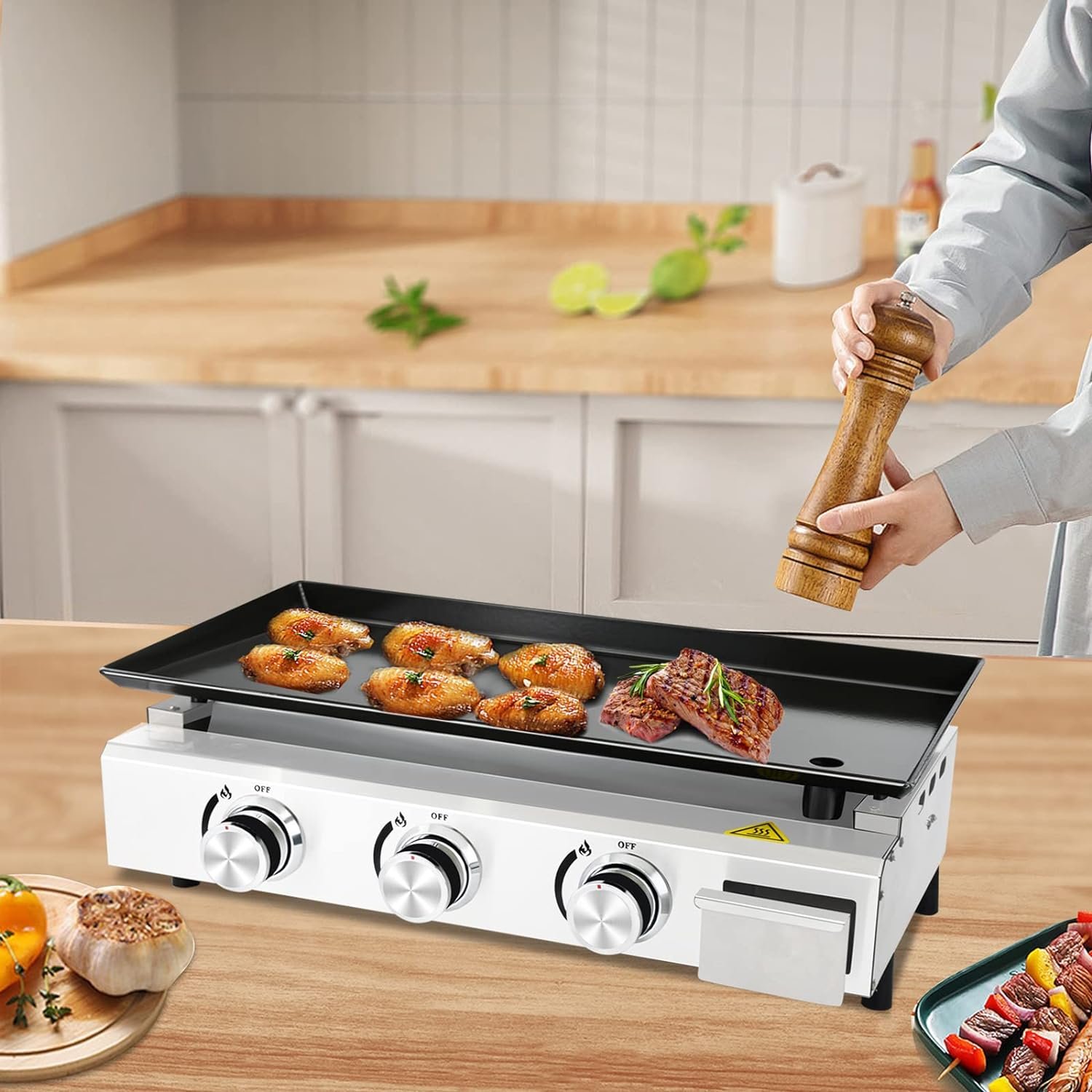 Burner Gas Griddle Review