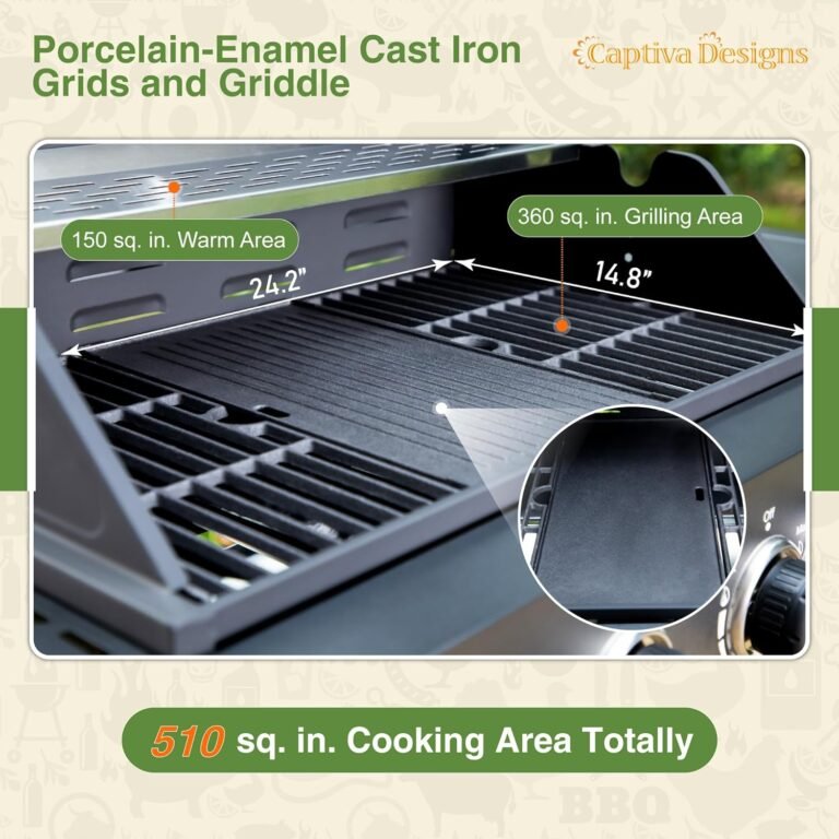 Captiva Designs 6-Burner Gas BBQ Grill Review