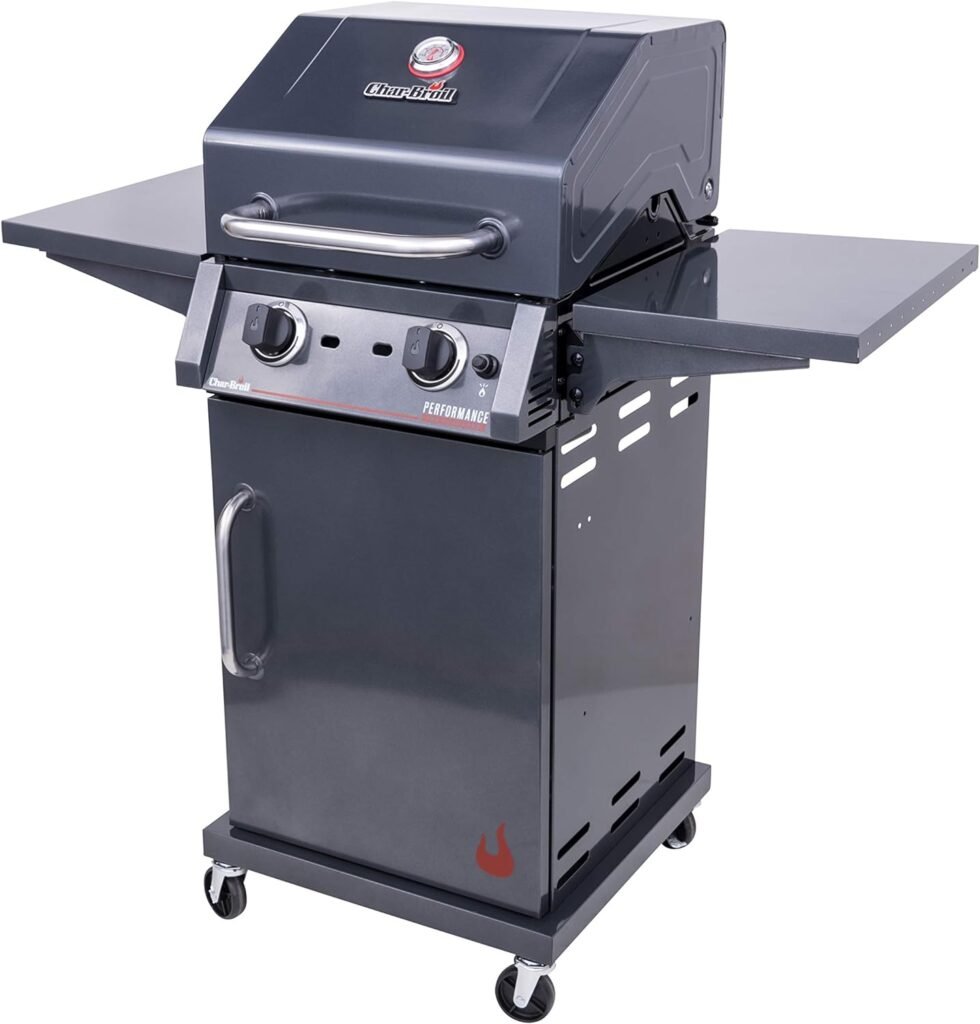 Char-Broil® Performance Series™ Amplifire™ Infrared Cooking Technology 2-Burner Cabinet Propane Gas Stainless Steel Grill - 463655621