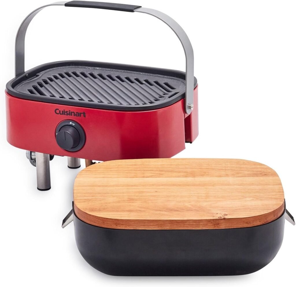 Cuisinart CGG-750 Portable, Venture Gas Grill, Red