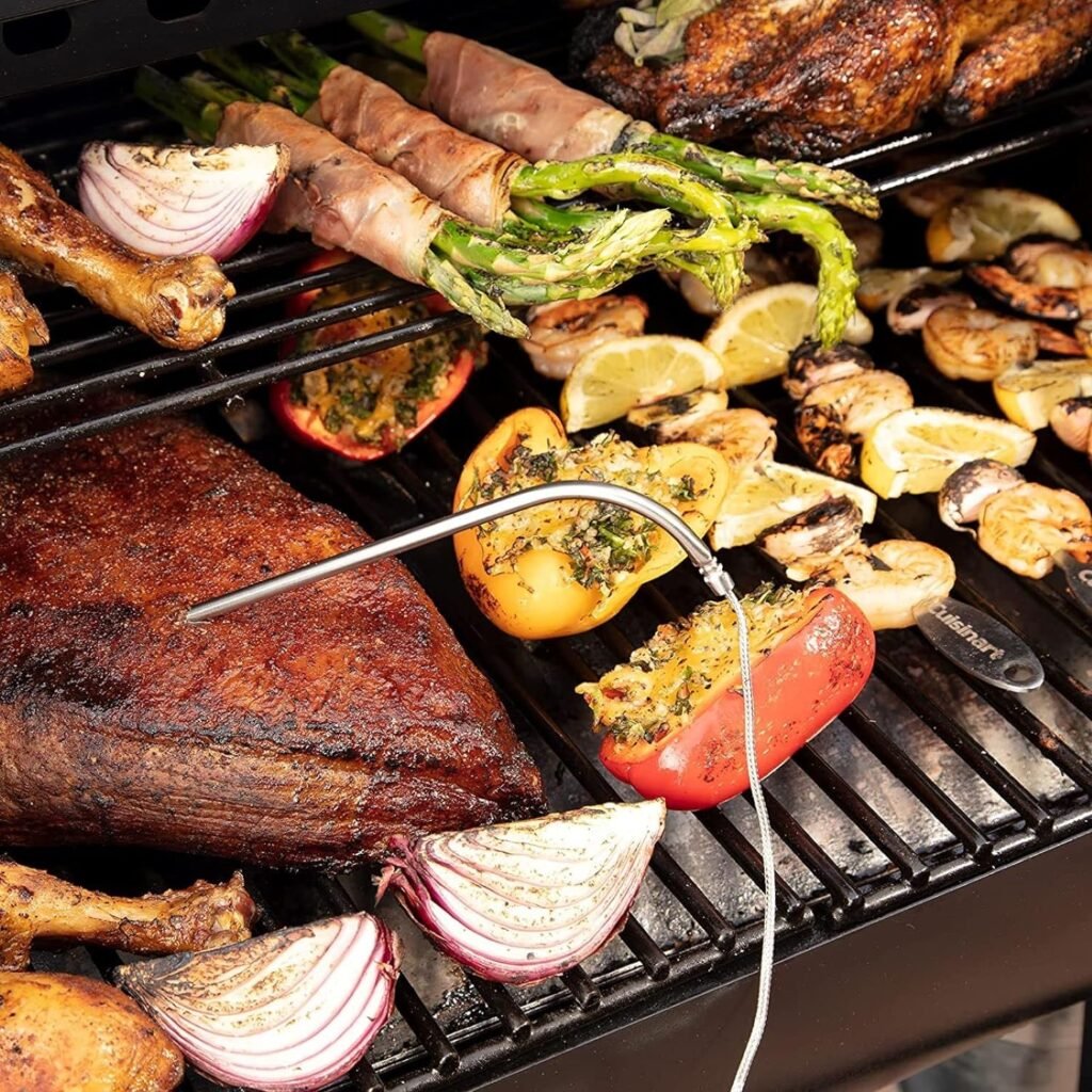 Cuisinart CPG-465 Portable Wood Pellet Grill  Smoker with Digital Controller, 465 sq. inch Cooking Space, 8-in-1 Cooking Capabilities - Smoke, BBQ, Grill, Roast, Braise, Sear, Bake,  Char-Grill