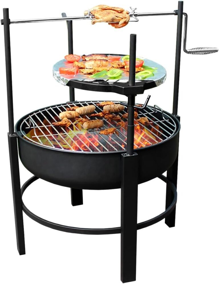 Fire Pit with 2 Grill Review