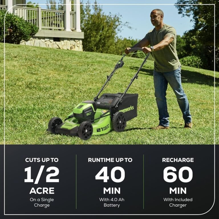 Greenworks 80V Lawn Mower Review