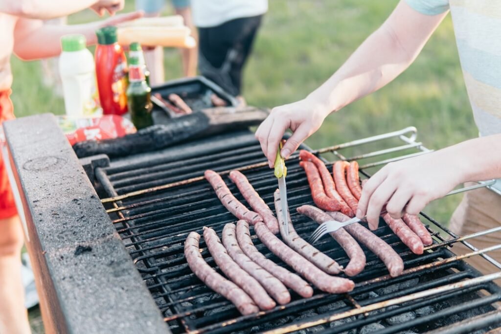 Photo Outdoor barbecue