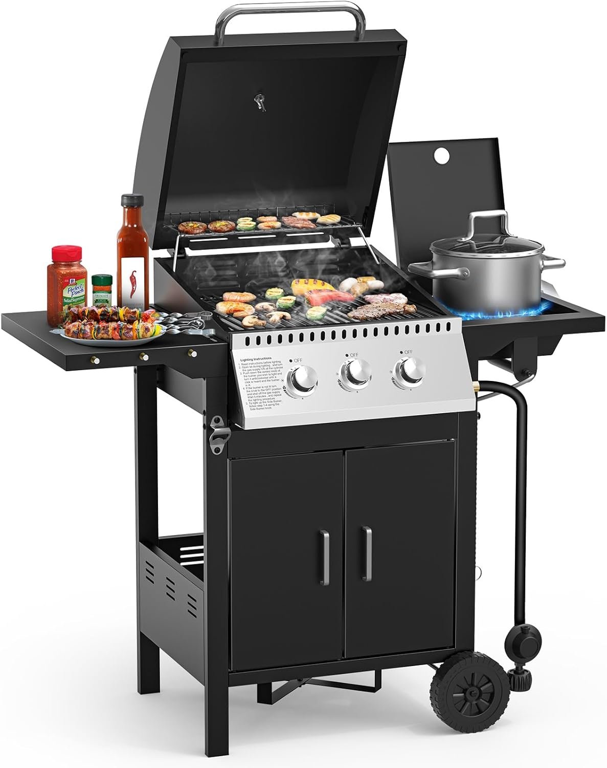 Joy Pebble 3 Burner Propane Gas Grill Review