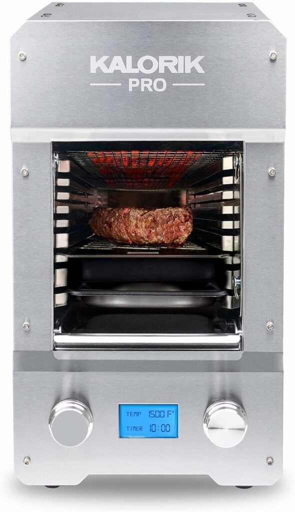 Kalorik Pro 1500°F Electric Steakhouse Grill, Stainless Steel (KPRO GR 51149 SS)