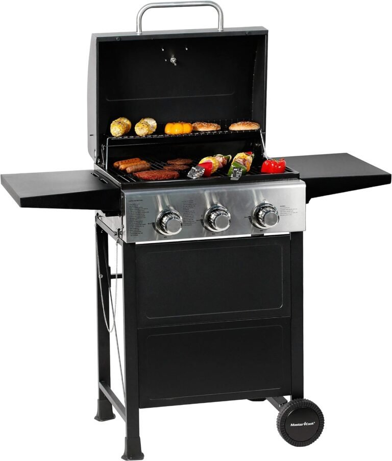 MASTER COOK 3 Burner BBQ Propane Gas Grill Review