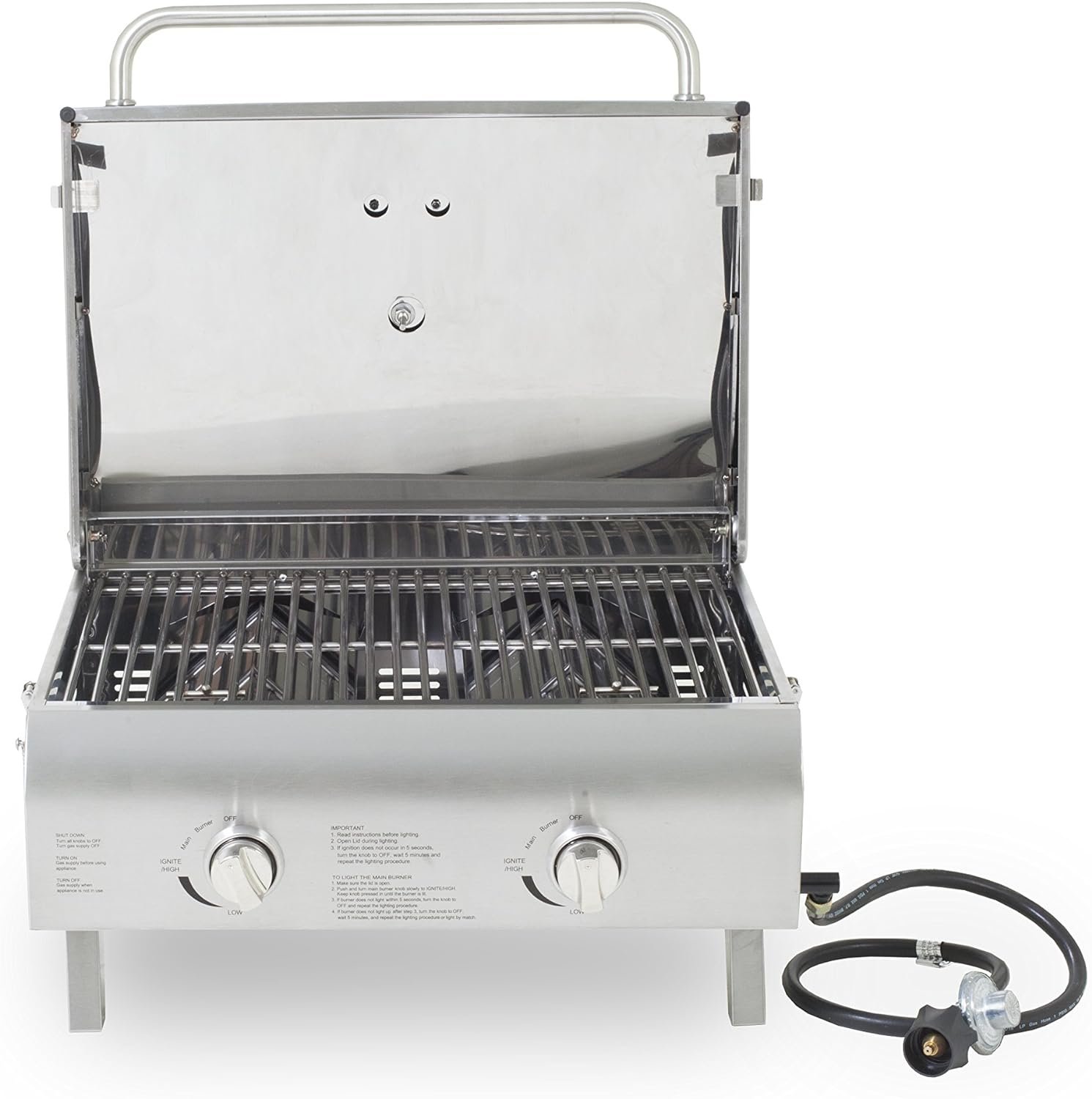 Pit Boss Grills 75275 Stainless Steel Two-Burner Portable Grill Review