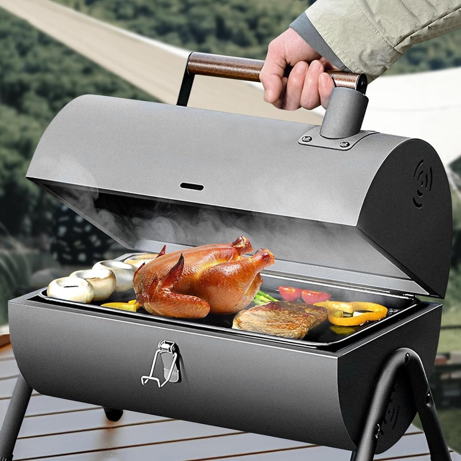 Portable Charcoal Grill Review