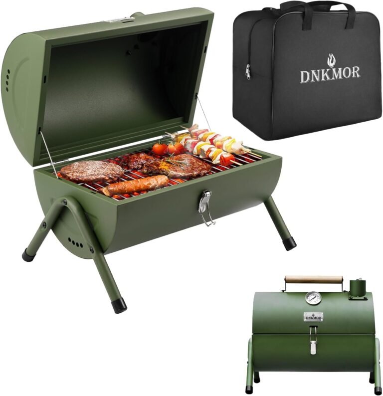 DNKMOR Portable Charcoal Grill Review