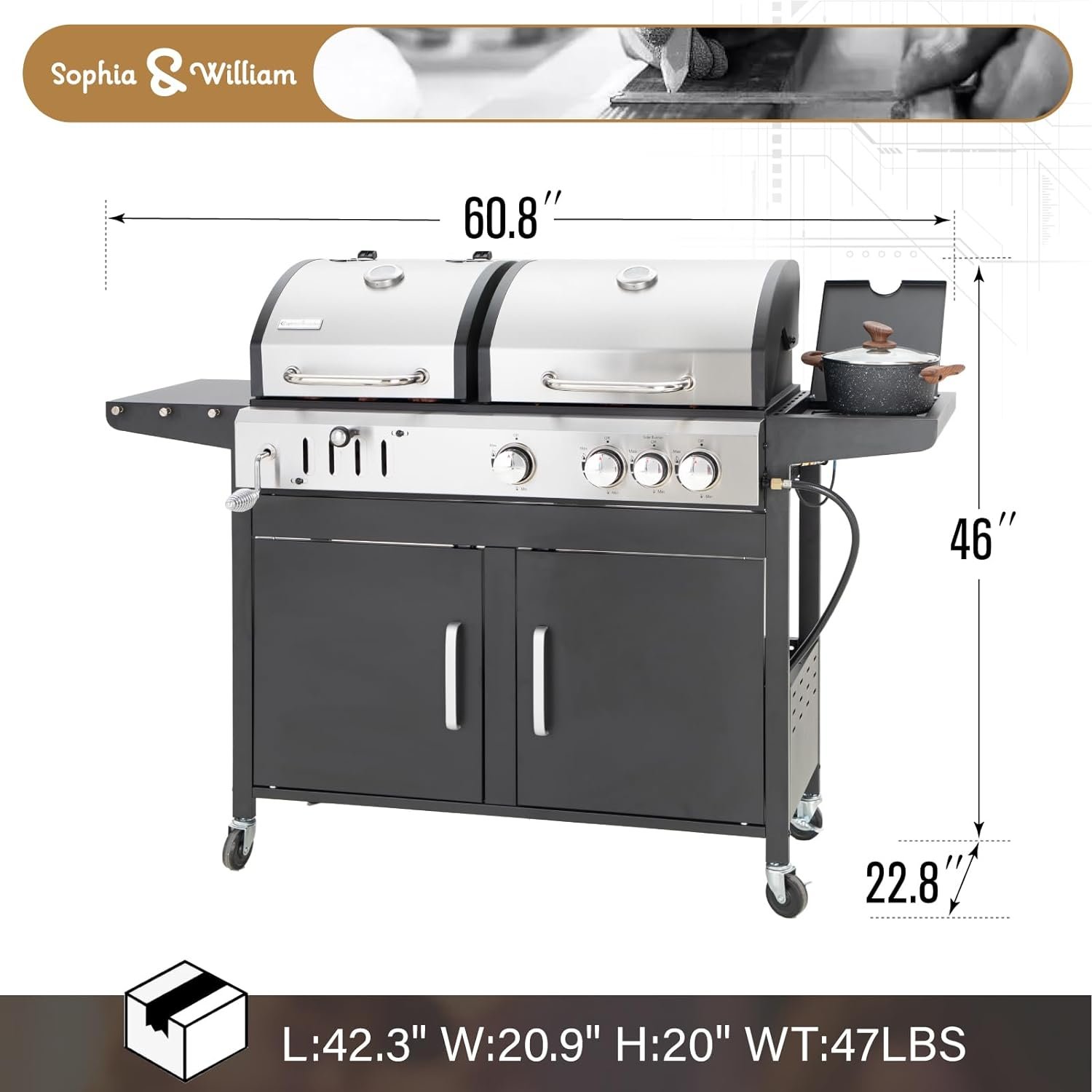 Sophia & William Flat Top Grill Review