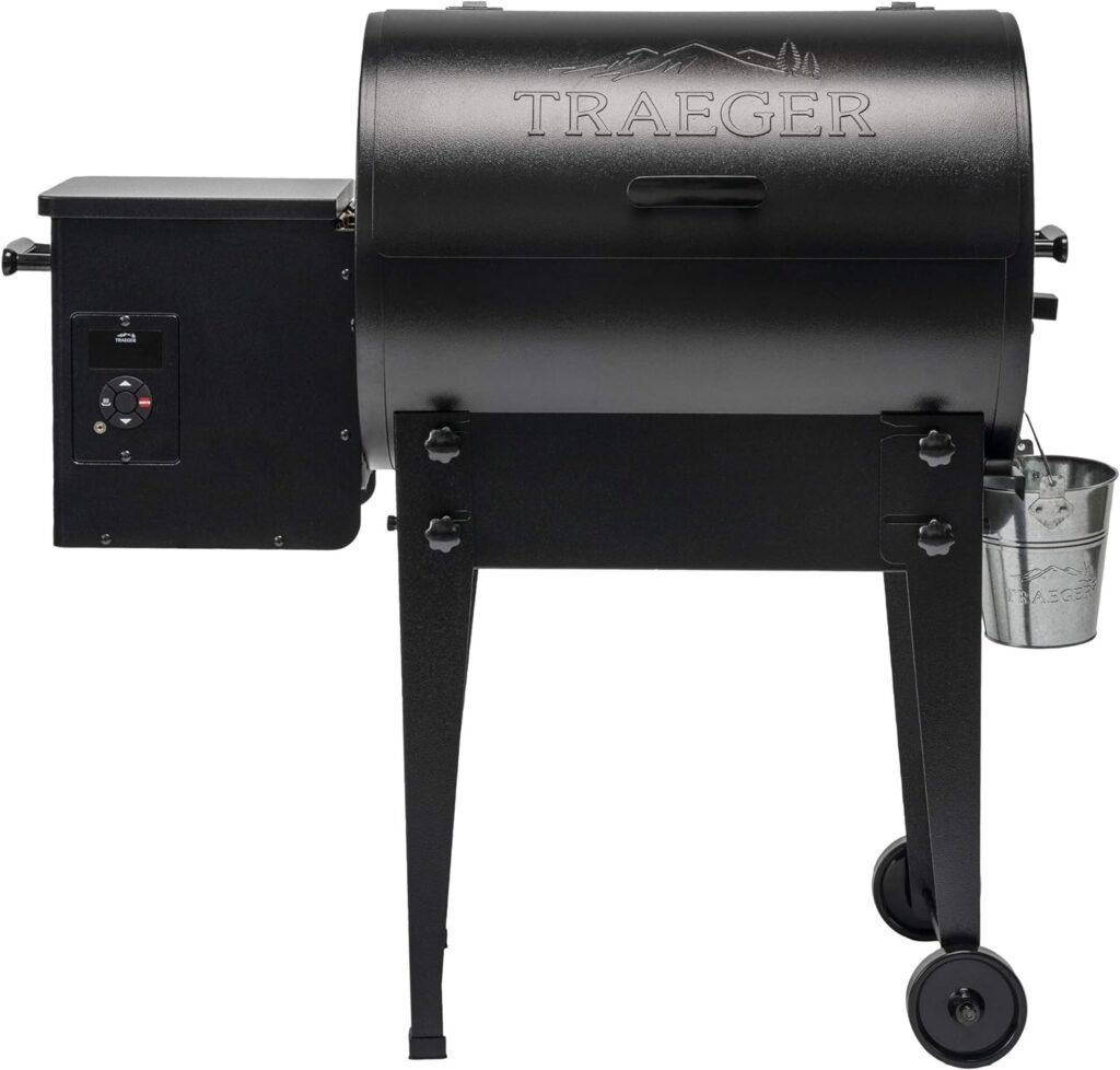 Traeger Grills Tailgater Portable Electric Wood Pellet Grill and Smoker with Folding Legs