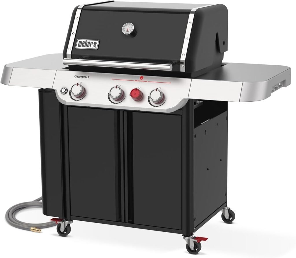 Weber Genesis E-330 Liquid Propane Gas Grill, Black