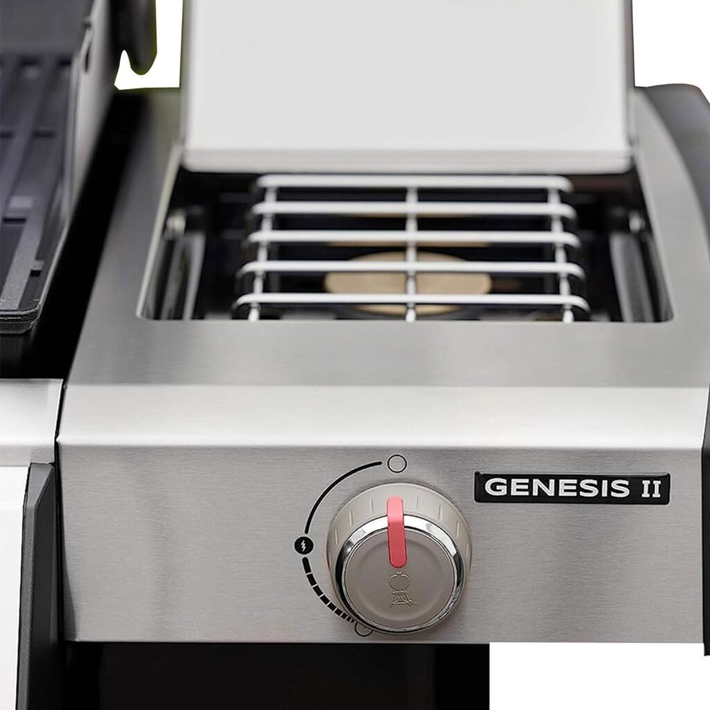 Weber Genesis II SX-335 SS Liquid Propane Gas Grill, Stainless Steel