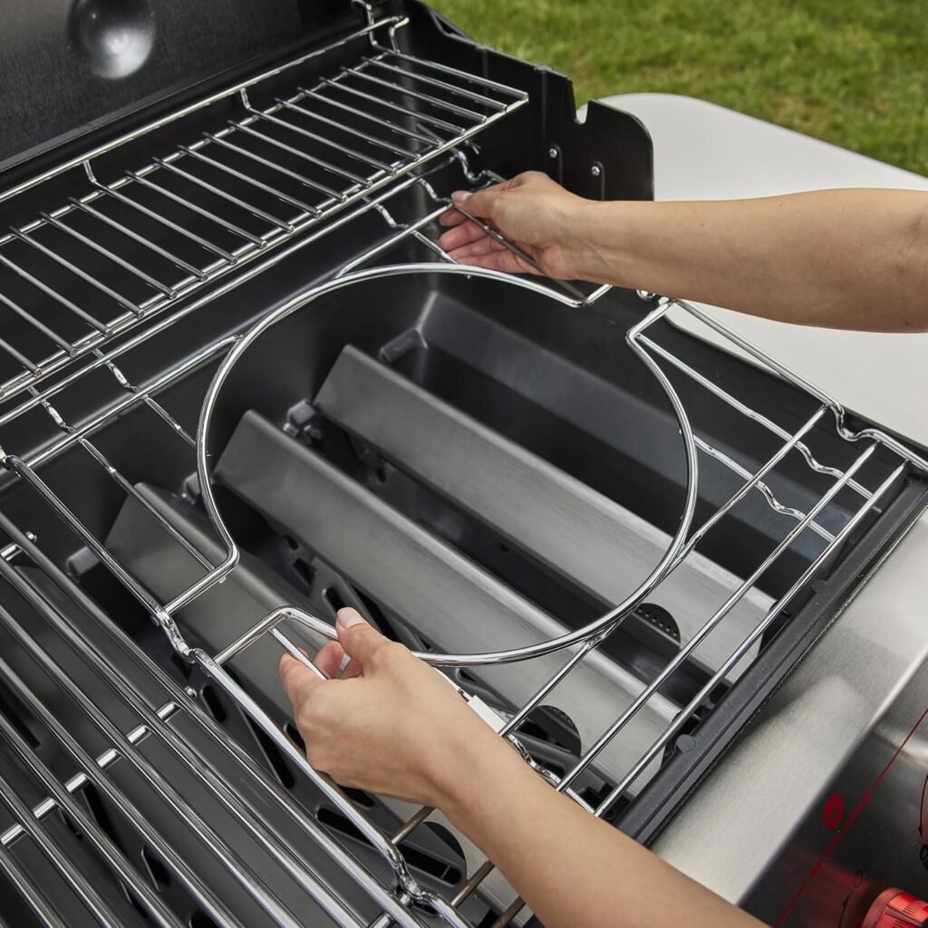 Weber Genesis S-315 Liquid Propane Gas Grill, Stainless Steel