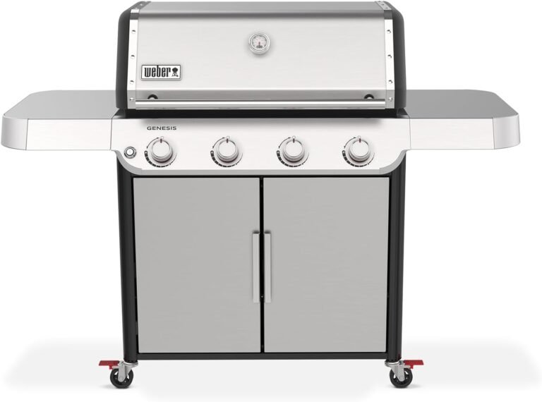 Weber Genesis S-415 Gas Grill Stainless Steel review