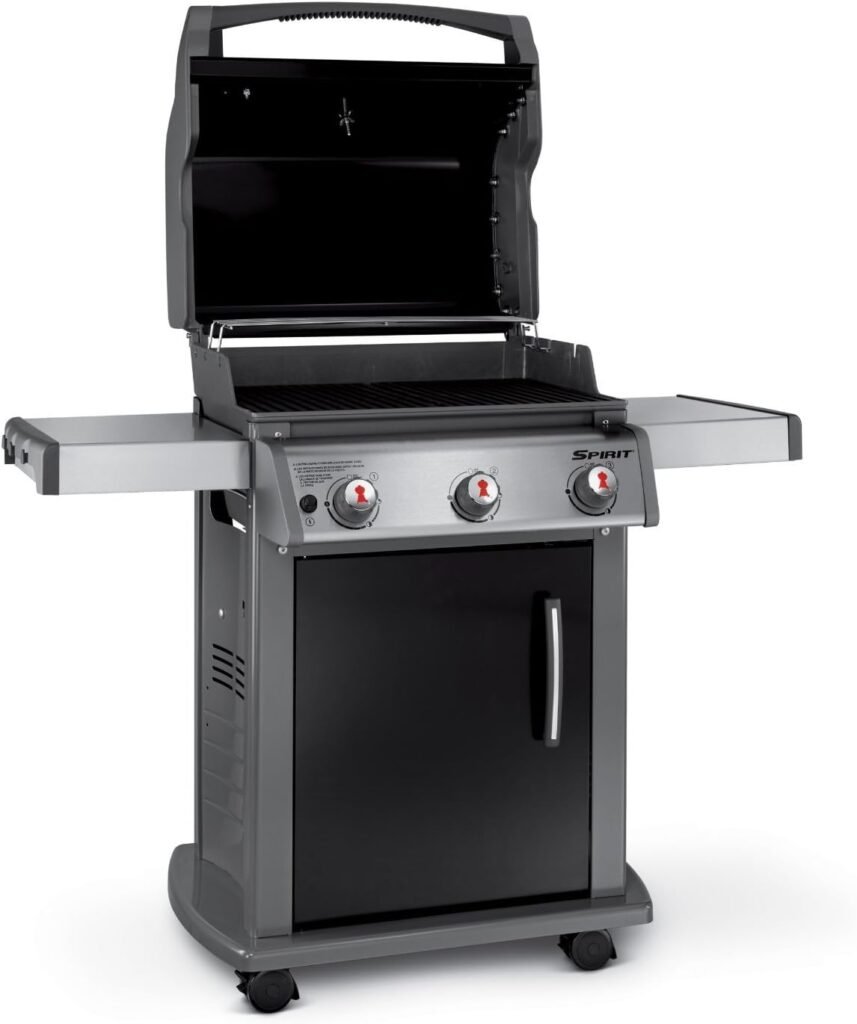 Weber Spirit E-310 Liquid Propane Gas Grill, 46510001 model - Black