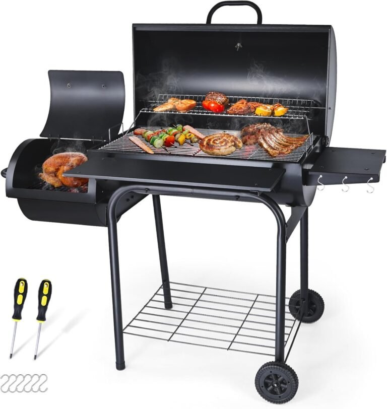 Joyfair Large Barrel BBQ Grill review