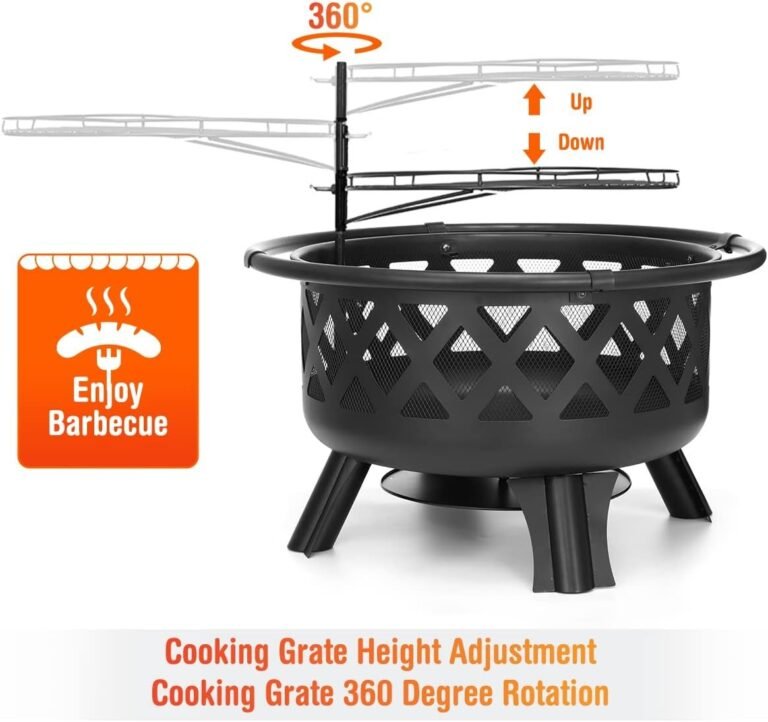 Fire Pit with Grill Review