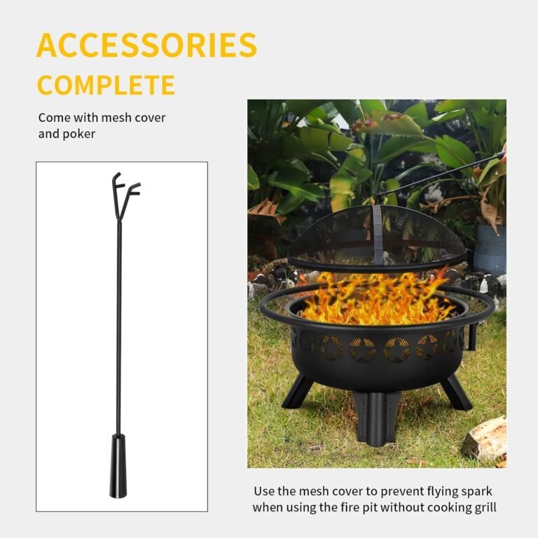 Large Wood Burning Fire Pit Review