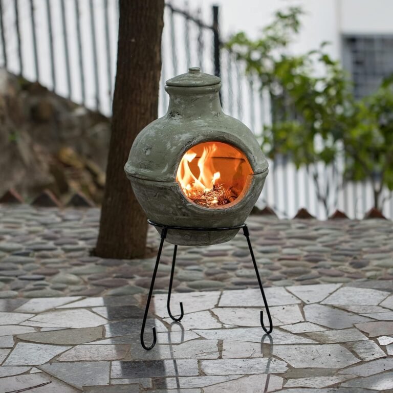 Small Red and Grey Fire Pit Review