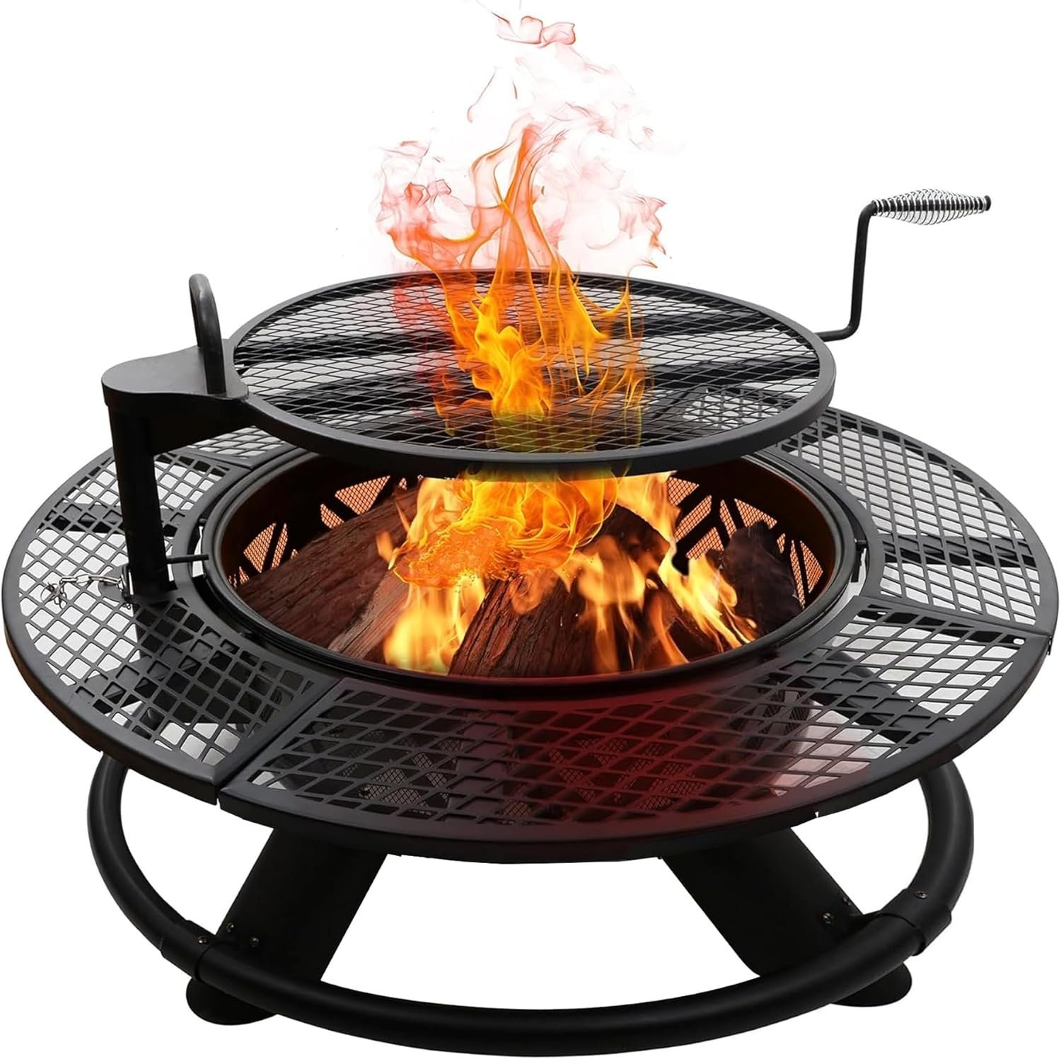 Red Mountain Valley 47 Fire Pit with Adjustable Grill Review