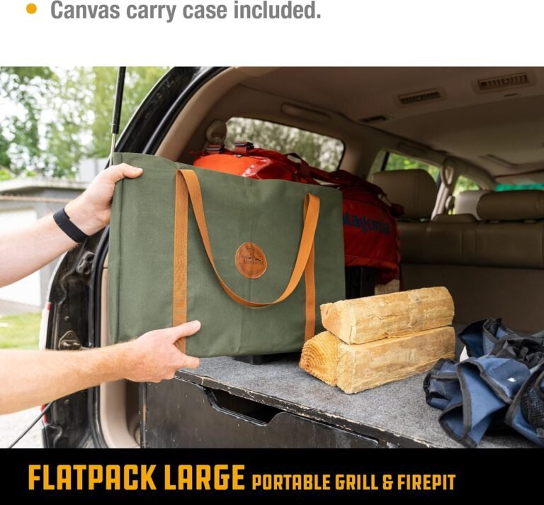 UCO Flatpack Portable Stainless Steel Grill Review