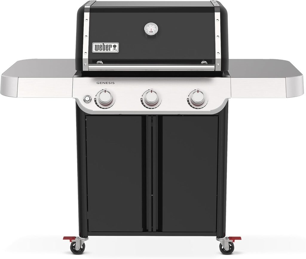 Weber Genesis E-315 LP Gas Grill, Black