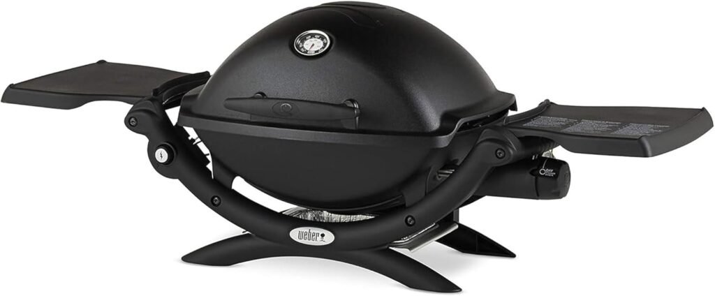 Weber Q1200 Liquid Propane Grill, Black