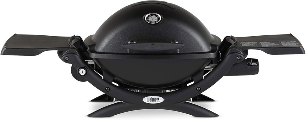 Weber Q1200 Liquid Propane Grill, Black