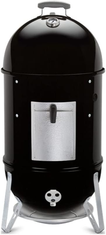 Weber Smokey Mountain Cooker 18 Inch Smoker All-in-One Bundle (3 Items)