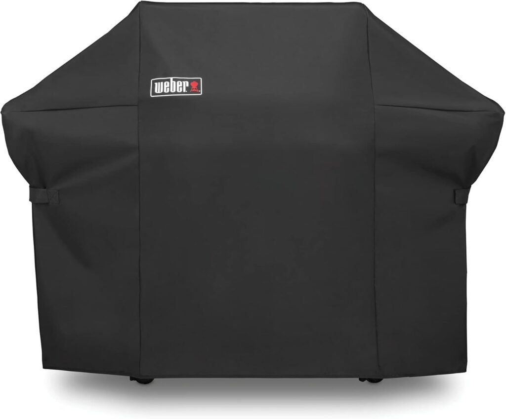 Weber Summit 400 Series Premium Grill Cover, Heavy Duty and Waterproof, Fits Grill Widths Up To 66 Inches