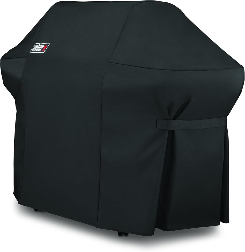 Weber Summit 400 Series Premium Grill Cover, Heavy Duty and Waterproof, Fits Grill Widths Up To 66 Inches