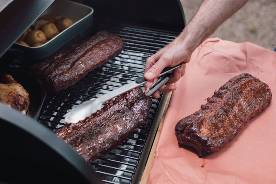 Photo smoker grill