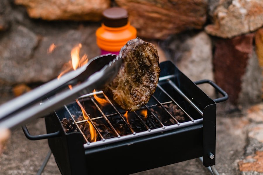 Photo portable grill
